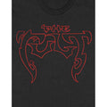 Schwarz - Lifestyle - The Cult - T-Shirt Logo für Herren-Damen Unisex