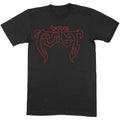 Schwarz - Front - The Cult - T-Shirt Logo für Herren-Damen Unisex