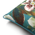 Wasserblau-Grün - Side - Prestigious Textiles - Floral - Kissenhülle "Moorea" - Baumwolle, Polyester