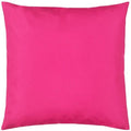 Pink - Front - Furn - Unifarben - Kissenbezug für draußen