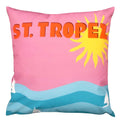 Pink-Orange - Front - Evans Lichfield - Kissenbezug für draußen "Tropez"
