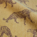 Gold-Braun - Back - Furn - Handtuch, Jacquard, Leopard