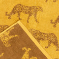 Gold - Lifestyle - Furn - Badetuch, Jacquard, Leopard