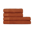 Pekannuss - Front - Furn - Handtuch Ballen Set, Baumwolle, Strukturiert 6er-Pack