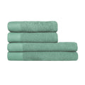 Rauch Grün - Front - Furn - Handtuch Ballen Set, Baumwolle, Strukturiert 6er-Pack