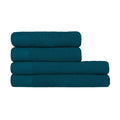 Blau - Front - Furn - Handtuch Ballen Set, Baumwolle, Strukturiert 6er-Pack
