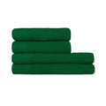 Dunkelgrün - Front - Furn - Handtuch Ballen Set, Baumwolle, Strukturiert 6er-Pack