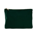 Dunkles Smaragdgrün - Front - Bagbase - Kosmetik-Tasche, Samt