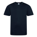 Dunkelblau - Front - AWDis Cool - "Smooth" T-Shirt für Kinder