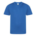 Königsblau - Front - AWDis Cool - "Smooth" T-Shirt für Kinder