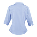 Mittelblau - Back - Premier Popeline Bluse - Arbeitshemd, 3-4 Arm