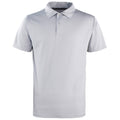 Silbergrau - Front - Premier Unisex Polo-Shirt Coolchecker