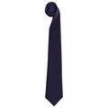 Marineblau - Front - Premier Herren Krawatte, unifarben