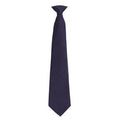 Marineblau - Front - Premier Herren Clip-On-Krawatte, verschiedene Farben