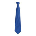 Königsblau - Front - Premier Herren Clip-On-Krawatte, verschiedene Farben