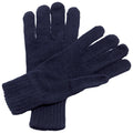 Marineblau - Back - Regatta Unisex Winter Strick-Handschuhe