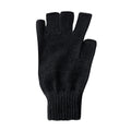 Schwarz - Front - Regatta Unisex Fingerlose Handschuhe