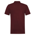 Burgunder - Back - RTY Workwear Herren Polo-Shirt S bis 10XL