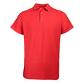 Rot - Front - RTY Workwear Herren Polo-Shirt S bis 10XL