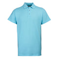 Himmelblau - Front - RTY Workwear Herren Polo-Shirt S bis 10XL