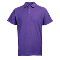 Violett - Front - RTY Workwear Herren Polo-Shirt S bis 10XL