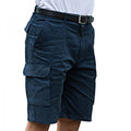 Marineblau - Back - RTY Workwear Herren Cargo-Shorts, Baumwolle