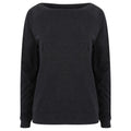 Schwarz - Side - Skinni Fit Damen Sweatshirt