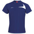 Marineblau-Weiß - Front - Spiro Herren Sport Training Shirt Dash Performance
