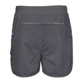 Grau-Wasserblau - Back - Spiro Herren Micro-Lite Lauf-Shorts - Sporthose