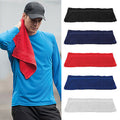 Rot - Back - Towel City Fitness Handtuch, 550 gsm, 40 x 60 cm