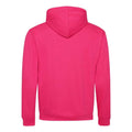 Hot Pink-Marineblau - Back - Awdis Kapuzenpullover - Kapuzen-Sweatshirt