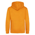 Orange - Back - Awdis Kinder Kapuzen Pullover