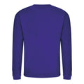 Lavendel - Front - AWDis Just Hoods Unisex Sweatshirt mit Rundhalsausschnitt