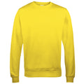 Sonnengelb - Back - AWDis Just Hoods Unisex Sweatshirt mit Rundhalsausschnitt