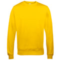 Goldgelb - Back - AWDis Just Hoods Unisex Sweatshirt mit Rundhalsausschnitt