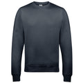 Sturmgrau - Back - AWDis Just Hoods Unisex Sweatshirt mit Rundhalsausschnitt