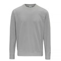 Mondstaub Grau - Front - AWDis Just Hoods Unisex Sweatshirt mit Rundhalsausschnitt