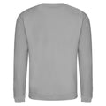 Mondstaub Grau - Back - AWDis Just Hoods Unisex Sweatshirt mit Rundhalsausschnitt