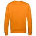 Orange Crush - Back - AWDis Just Hoods Unisex Sweatshirt mit Rundhalsausschnitt