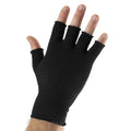 Schwarz - Back - Beechfield Unisex Winter-Handschuhe, fingerlos
