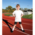 Schwarz - Side - Spiro Unisex Junior Sporthose - Sportunterhose