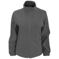 Graphit - Front - 2786 Damen Fleece-Jacke mit Reißverschluss