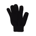 Schwarz - Side - Beechfield Unisex Winter Handschuhe für Touchscreen & Smartphone