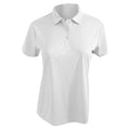Weiß - Front - AWDis Cool Damen Poloshirt - Polo-Shirt, taillierte Passform