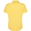 Sonnengelb - Side - AWDis Cool Damen Poloshirt - Polo-Shirt, taillierte Passform