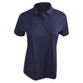 Marineblau - Front - AWDis Cool Damen Poloshirt - Polo-Shirt, taillierte Passform