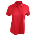 Feuerrot - Front - AWDis Cool Damen Poloshirt - Polo-Shirt, taillierte Passform