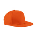 Orange - Front - Beechfield Unisex Retro Rapper Baseballkappe