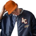 Orange - Side - Beechfield Unisex Retro Rapper Baseballkappe