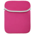 Fuchsia-Anthrazit - Front - BagBase iPad-Hülle - Tablet-Tasche - Wende-Tablet-Tasche
